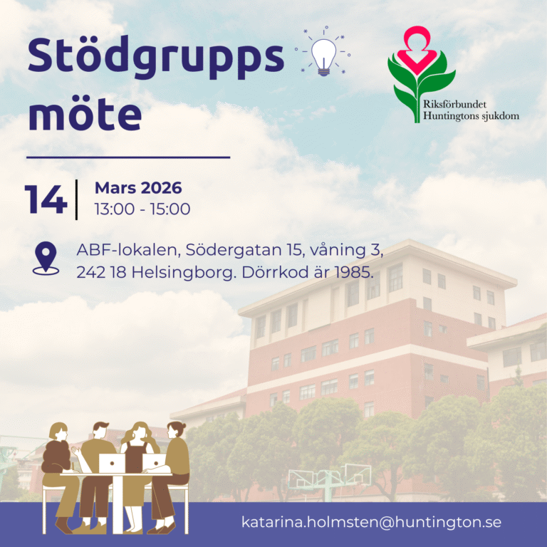 Stödgruppsmöte RHS